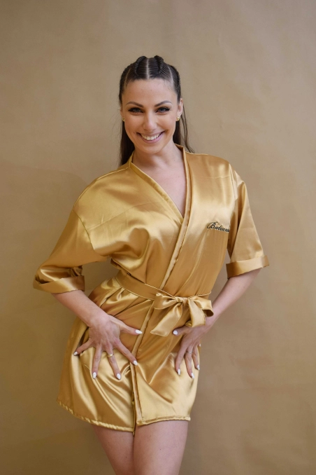 BATUCADAS GOLD KIMONO