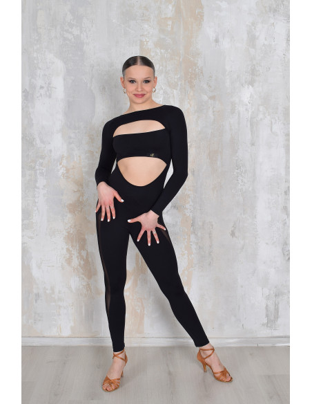 BACHATA LOVE BLACK OVERALL