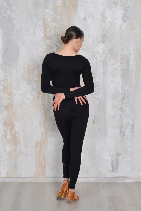 BACHATA LOVE BLACK OVERALL