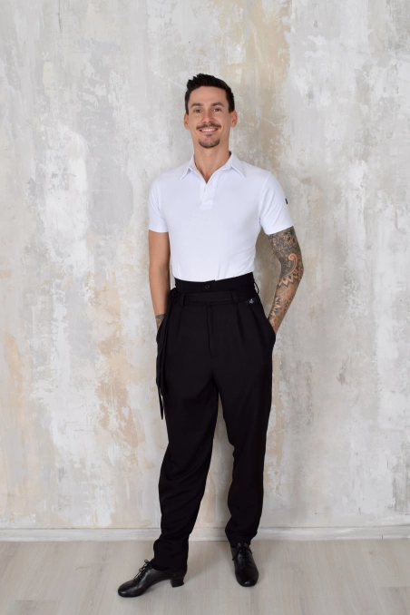 MAMBO ITALIANO BLACK MAN PANTS