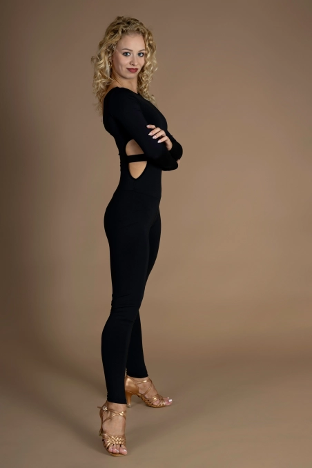 SALSA LOVE BLACK OVERALL