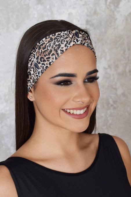 LEO B PRINTED HEADBAND