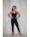 WILD WOMAN BLACK OVERALL
