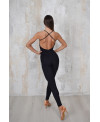 WILD WOMAN BLACK OVERALL